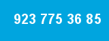 923 775 36 85 923 775 36 85